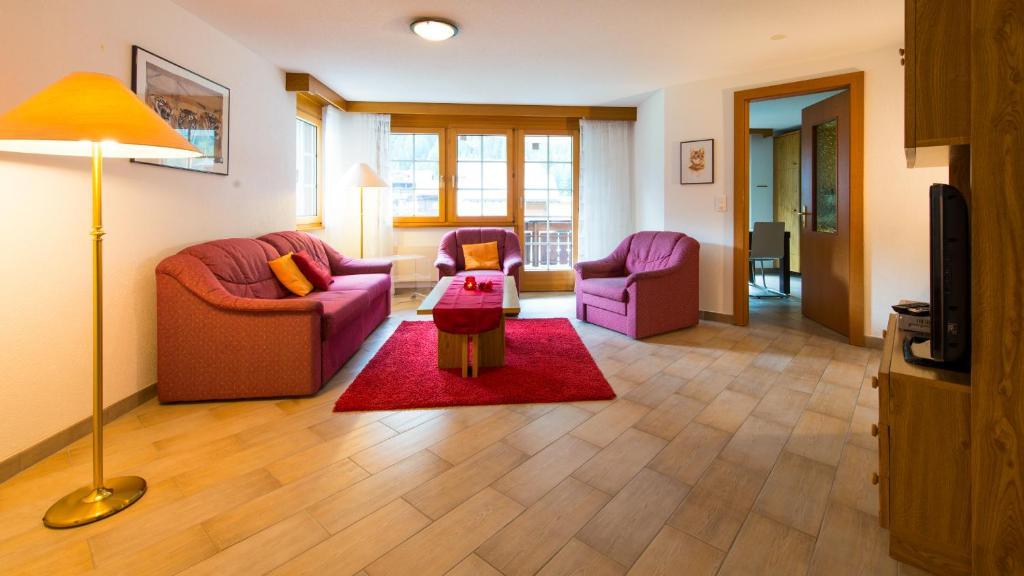 Haus Evita Saas-Grund Chambre photo